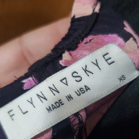 Flynn Skye Pink and Blue Off the Shoulder Maxi Sundress - Picture 2 of 9